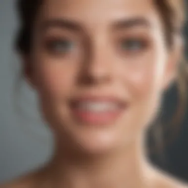 Natural Whitening Solutions A serene setting with natural ingredients used for teeth whitening.