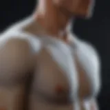 A close-up of a high-performance athletic fabric showcasing moisture-wicking technology