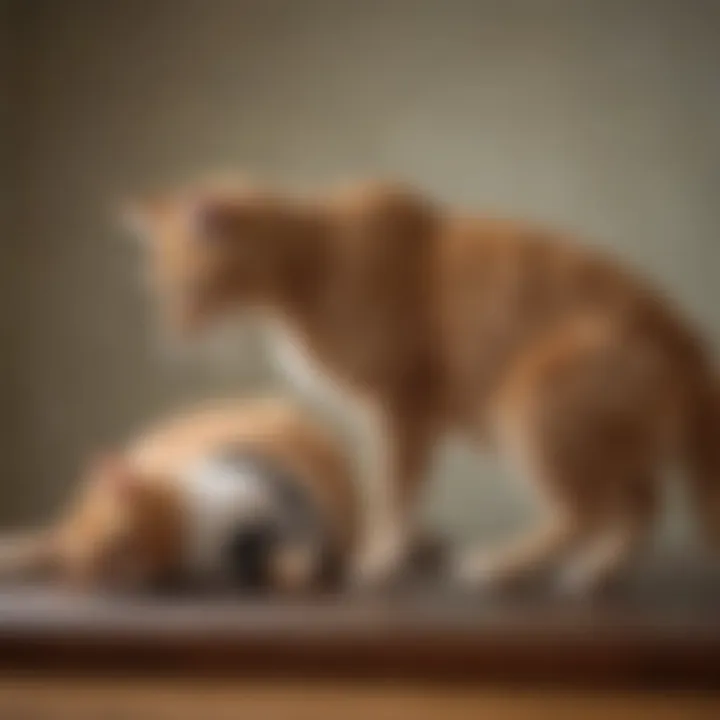 Individual executing a cat-cow stretch to enhance spinal flexibility and back health