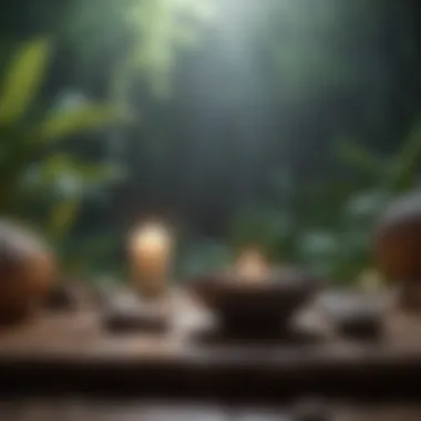 Relaxation Techniques for Holistic Wellness Tranquil meditation space promoting relaxation