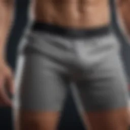 Apex workout shorts showcasing advanced fabric technology