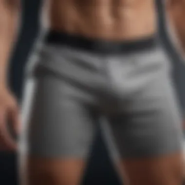 Apex workout shorts showcasing advanced fabric technology