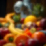 Colorful assortment of fruits showcasing their vibrant nature