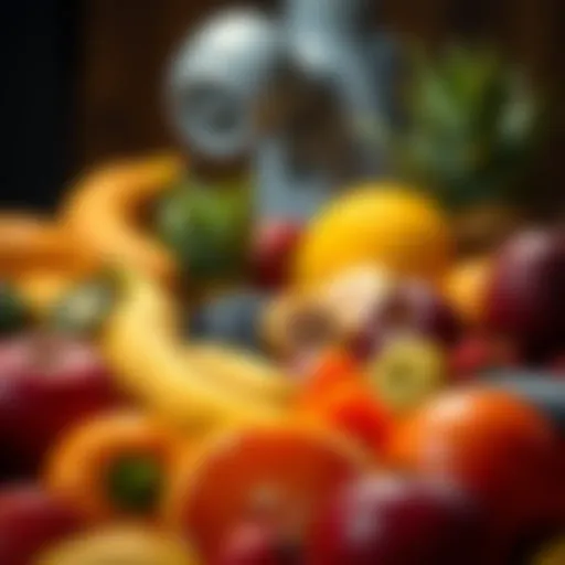 Colorful assortment of fruits showcasing their vibrant nature
