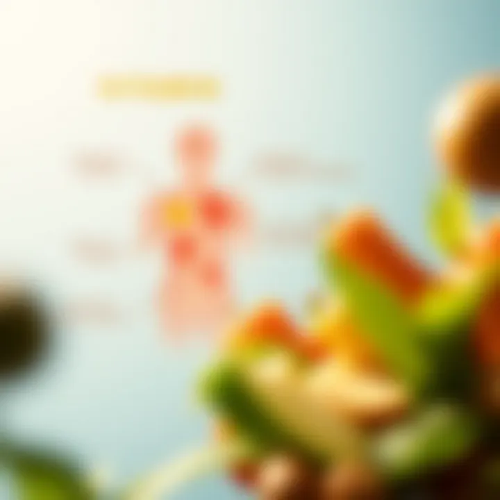 Illustration depicting the biological functions of vitamin B12