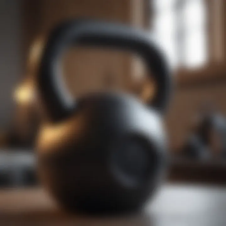 Adjustable kettlebell for strength training