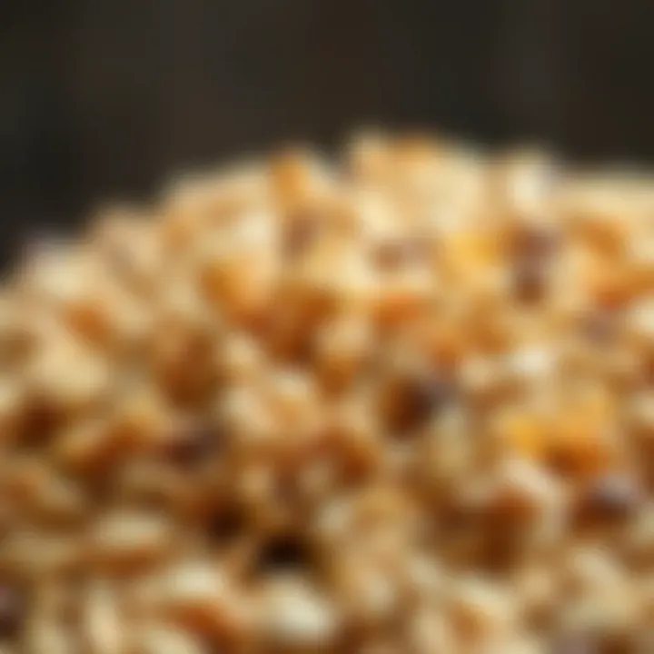 Close-up of whole grains highlighting their nutritional benefits