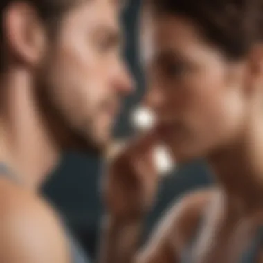 Open Communication: Key to Sexual Wellbeing A couple engaging in open communication about intimacy