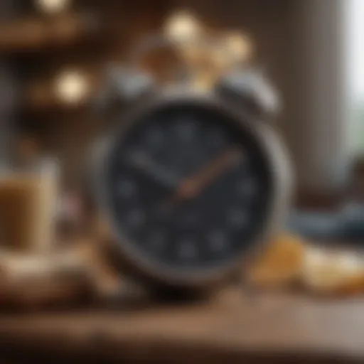 Visual representation of intermittent fasting schedules