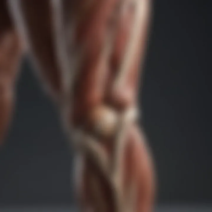 Anatomy of leg muscles highlighting areas prone to cramps