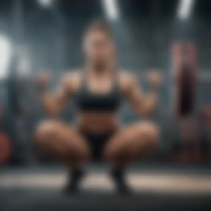 Illustration of training methodologies in weightlifting