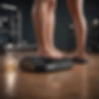 Convenient Fitness Equipment for Home Use Portable foot pedals arranged in a fitness area