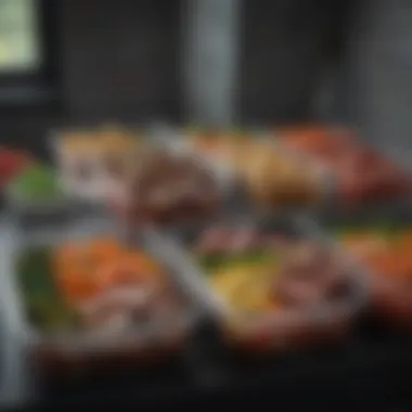 Healthy Meal Prep with Lean Beef Meal prep containers filled with lean beef and vegetables