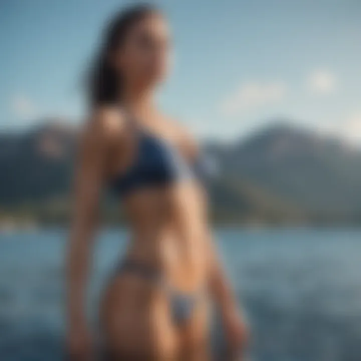 Chart illustrating body composition related to water content
