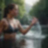 Visual representation of water to weight ratio principles