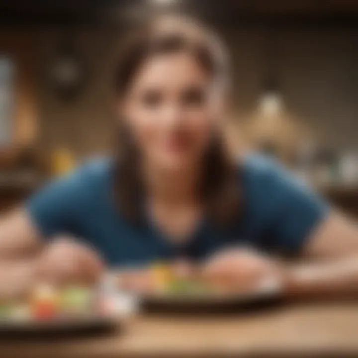A person enjoying a vibrant low-carb meal in a relaxed setting
