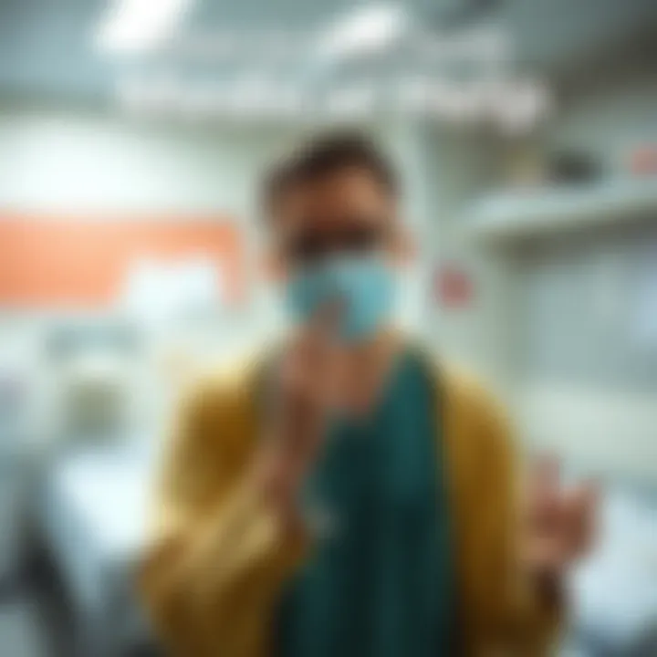 Visual guide on when to seek medical assistance for fever.