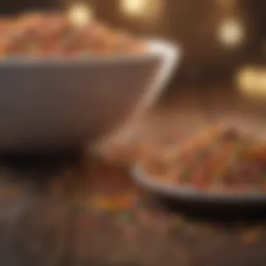 Understanding the Nutritional Benefits Nutritional chart of food sprinkles