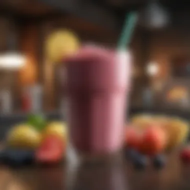 Delicious smoothie packed with essential nutrients