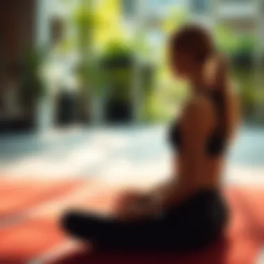 Mindfulness Practice Mindfulness practice promoting mental well-being