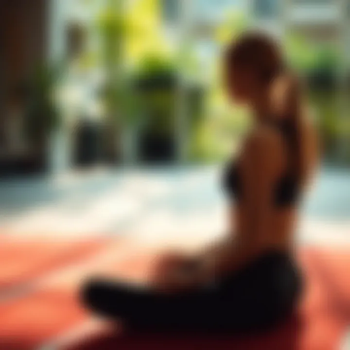 Mindfulness Practice Mindfulness practice promoting mental well-being