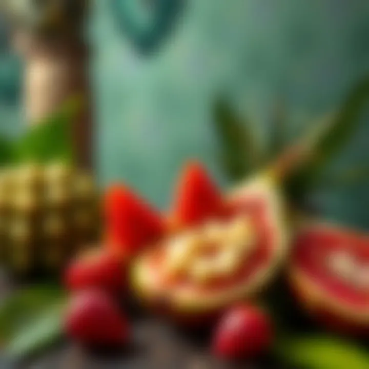 Tropical Low-Carb Fruits