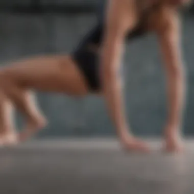 Gentle Forward Bend Stretch Demonstration of a gentle forward bend stretch
