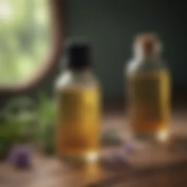 Essential Oils Infusion for Healing Infusion of essential oils for treatment