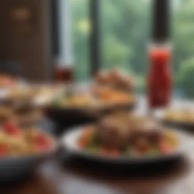 Balanced Meals for Sustained Energy Healthy meal on a dining table