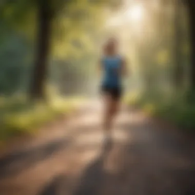 Choosing the Right Environment for Running A scenic running path in a park