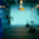 Overview of group fitness app features