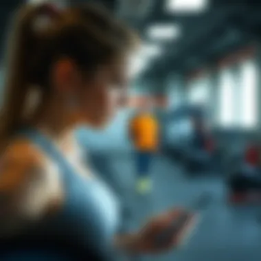 User feedback highlights on fitness apps
