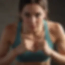 Fitbit device showcasing heart rate monitoring feature