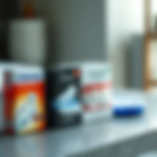 Comparison of different whitening strip brands