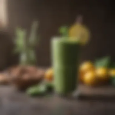 Refreshing Keto Smoothie A refreshing green smoothie that embodies the Keto Light ethos