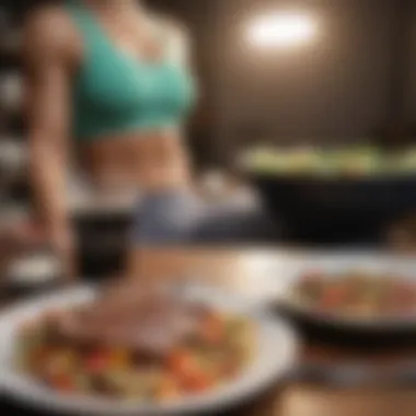 Timing Your Meals for Muscle Growth Strategic meal timing diagram for nutrient intake around workouts