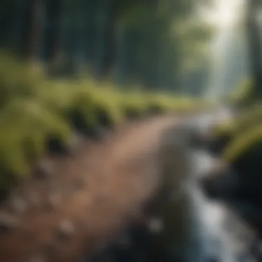 Inspiration in Every Step: Nature's Beauty A picturesque landscape to inspire daily walking