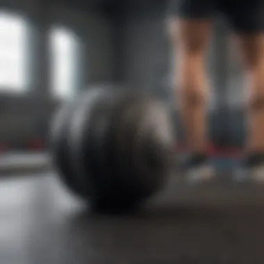 Adaptive Strength Training Tools A close-up of strength training equipment designed for comfort