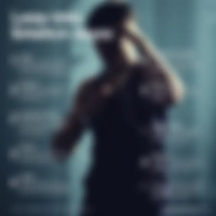 An infographic showing common triggers for sweating in lupus patients