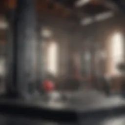 Dynamic display of gym equipment