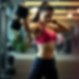 Dynamic exercise targeting waistline