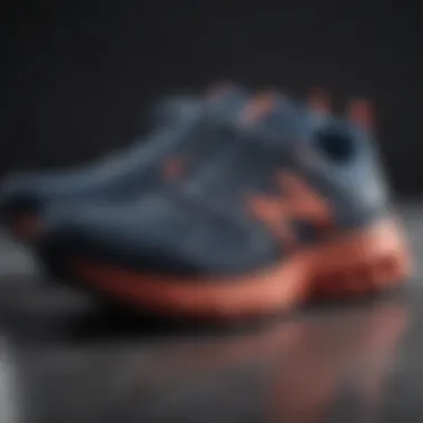 Comparison of Minimalist and Traditional Shoes Illustration comparing traditional running shoes with minimalist options