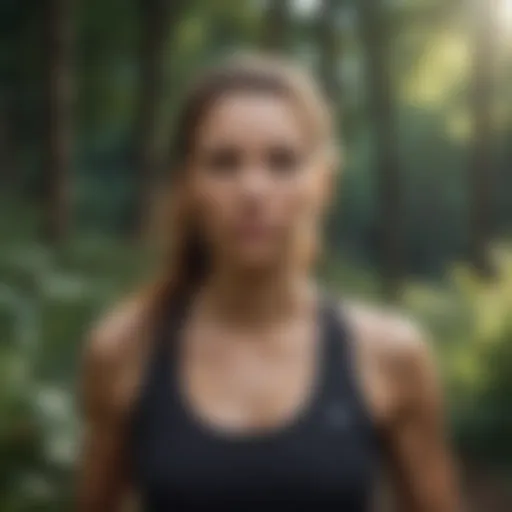 Monika Kiripolsky in a serene natural setting