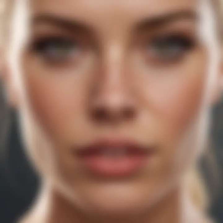 A close-up of Monika Kiripolsky engaged in wellness activities