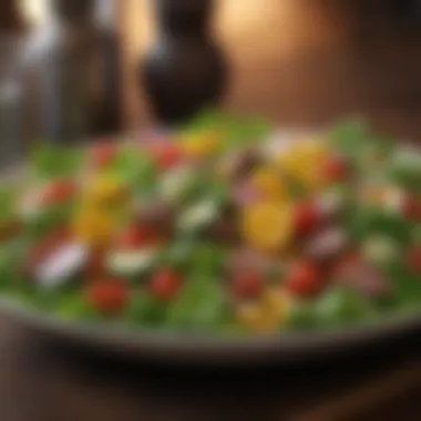 Nutrient-Rich Salad A vibrant salad rich in potassium and fiber