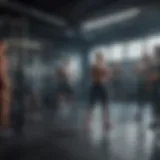 Dynamic group fitness session