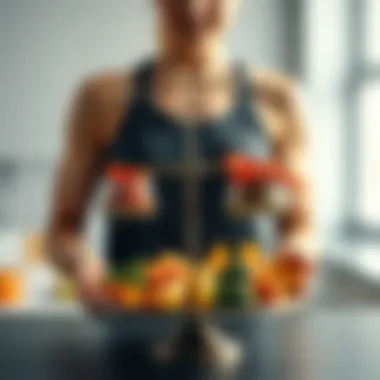 Understanding Calorie Balance Visual representation of calorie balance concept