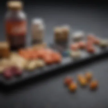 Comparative Chart of Vitamin Supplements A visually engaging chart comparing different types of vitamin supplements