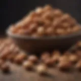A selection of nuts suitable for a keto diet