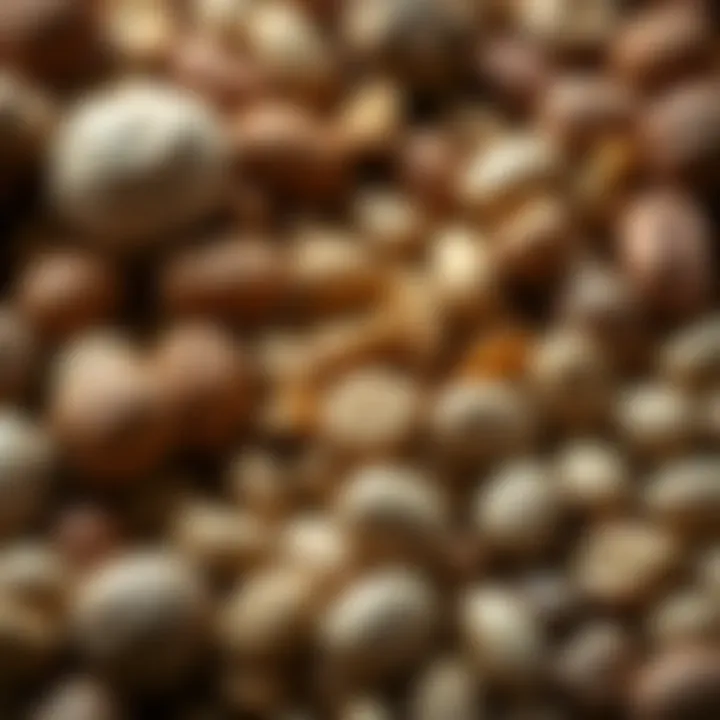 A selection of assorted nuts showcasing their variety and appeal.